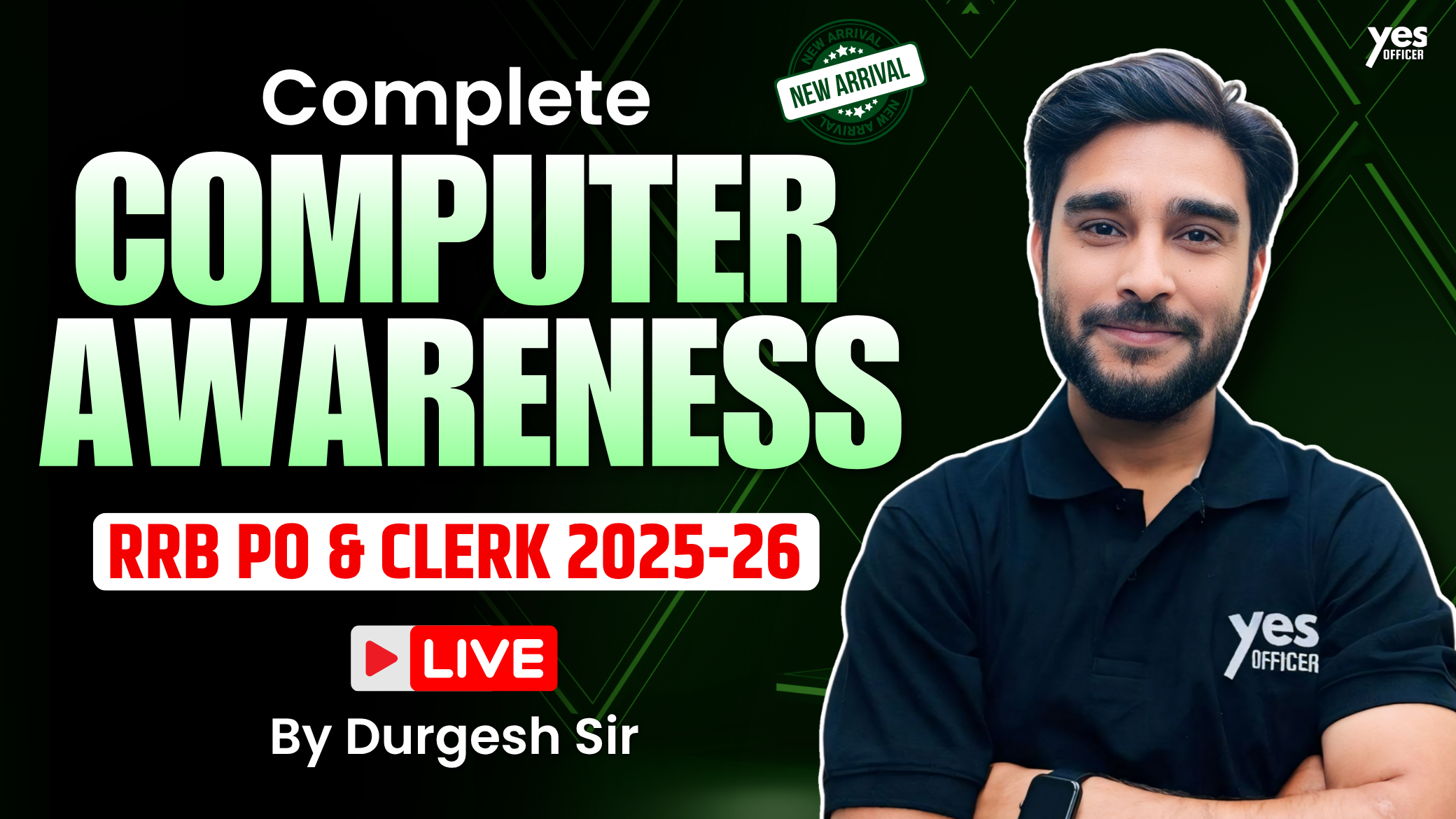 Complete Computer Awareness 2025 -26 Concept to Practice By Durgesh Sir