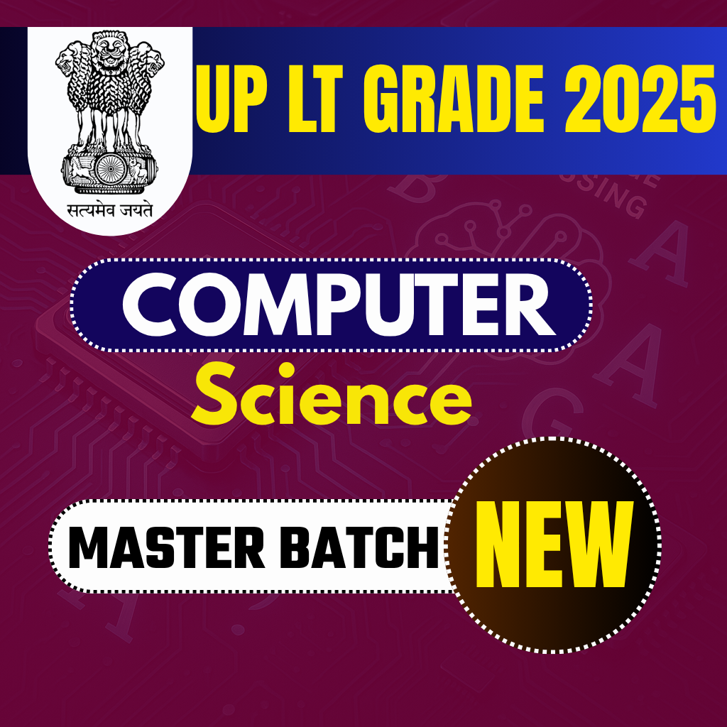  Master BATCH | UP LT GRADE 2025 Computer Science Complete | Computer Science LT GRADE 2025 Exam Orianted Batch | Online Live Classes by Abhishek Sir 