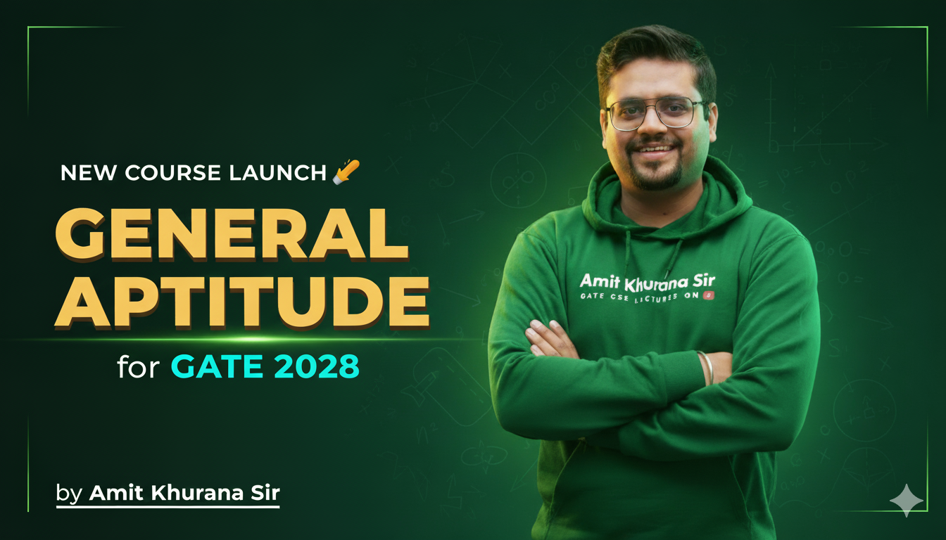 Aptitude for GATE 2028