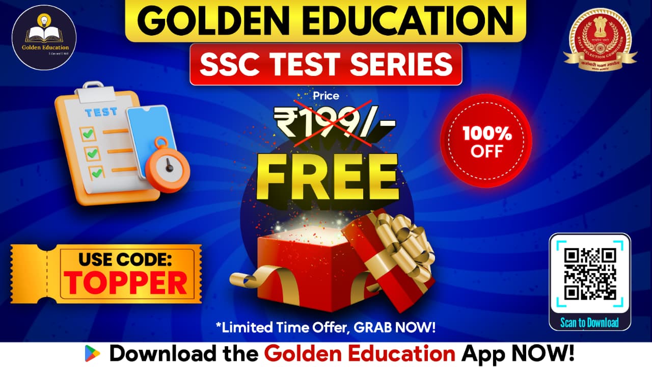 SSC Chapter-wise Mock Test – (Use Code TOPPER)