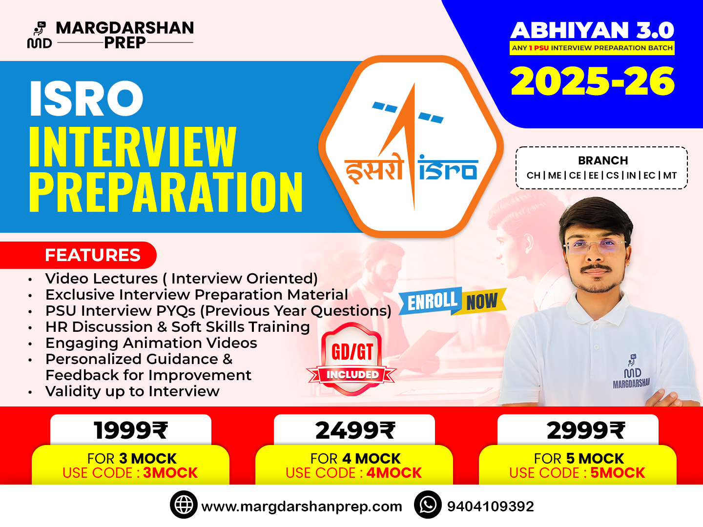 ISRO Interview Guidance Course 2025