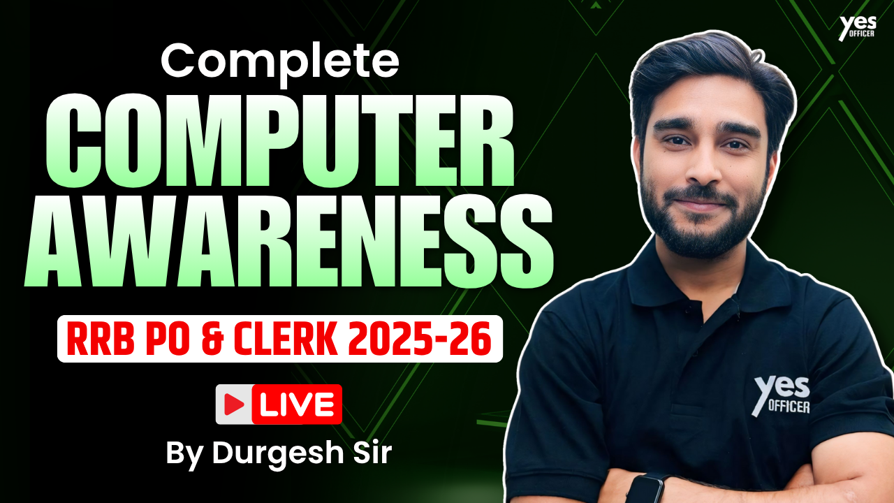 Complete Computer Awareness 2025 -26 Concept to Practice By Durgesh Sir
