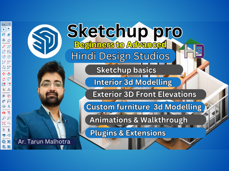 Sketchup Pro Beginners to Advanced Course.