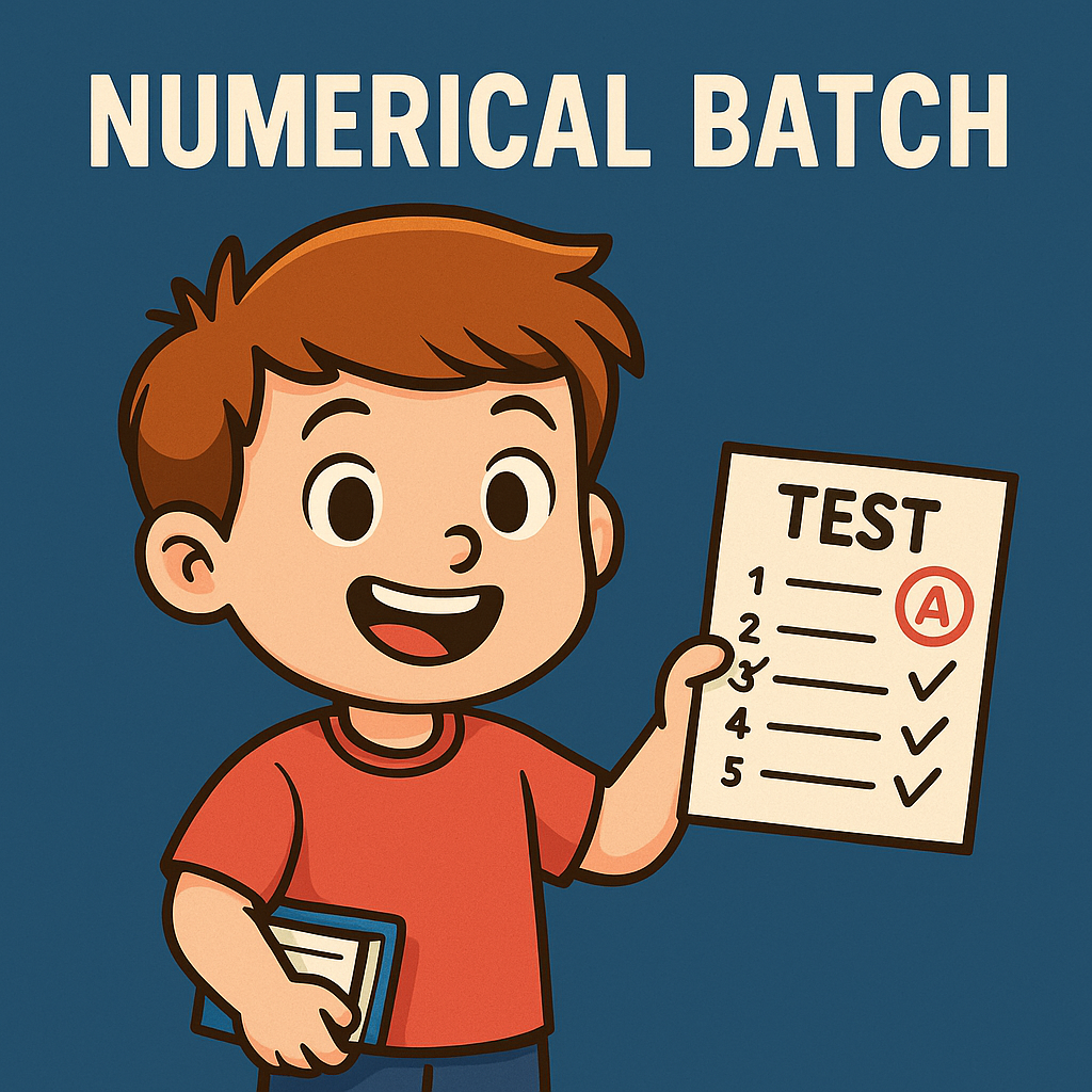 NUMERICAL BATCH 2025-2026