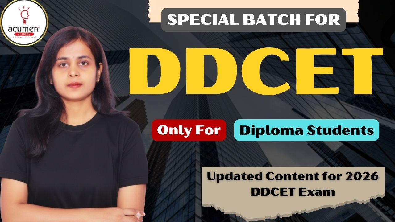 DDCET 2026 (DIPLOMA TO DEGREE COMMON ENTRANCE TEST)