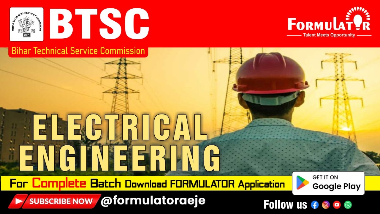 BTSC JE Electrical Engineering
