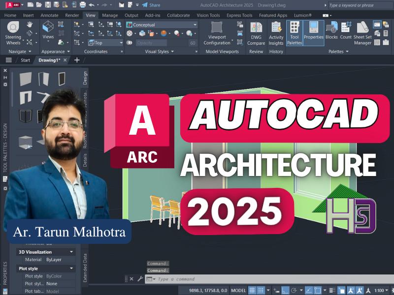 Autocad Architecture 2025 Course.