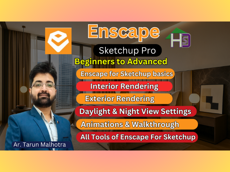 Enscape 3.0 for Sketchup. (First Batch )