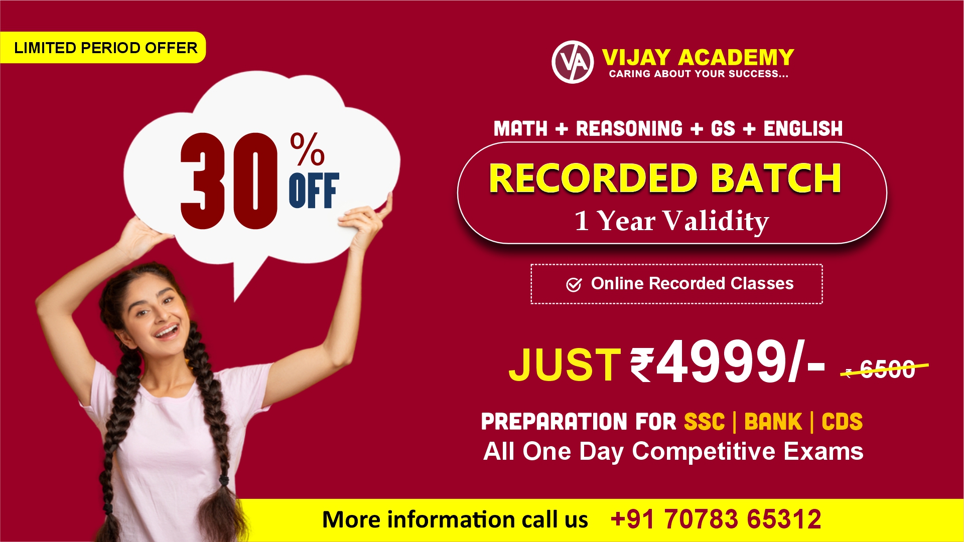 Achievers Combined Batch 2025 ( The Ultimate Foundation Program for SSC & Banking Exams )