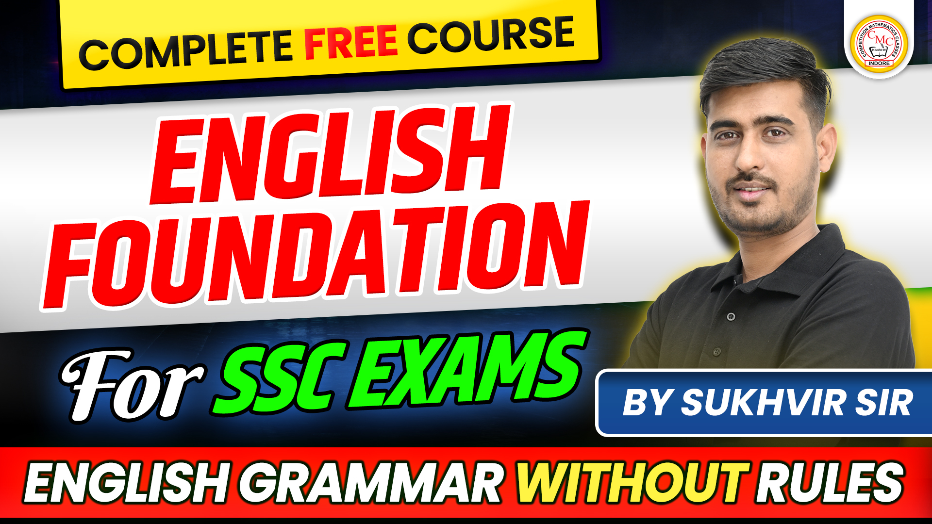 SSC ENGLISH FOUNDATION BY SUKHVIR SIR