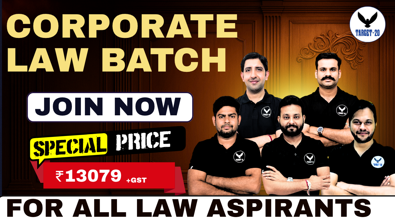 TARGET CORPORATE LAW BATCH