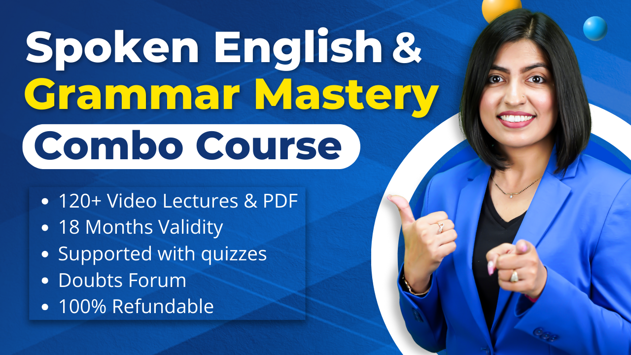 Spoken English & Grammar Mastery (R3-Combo Course)