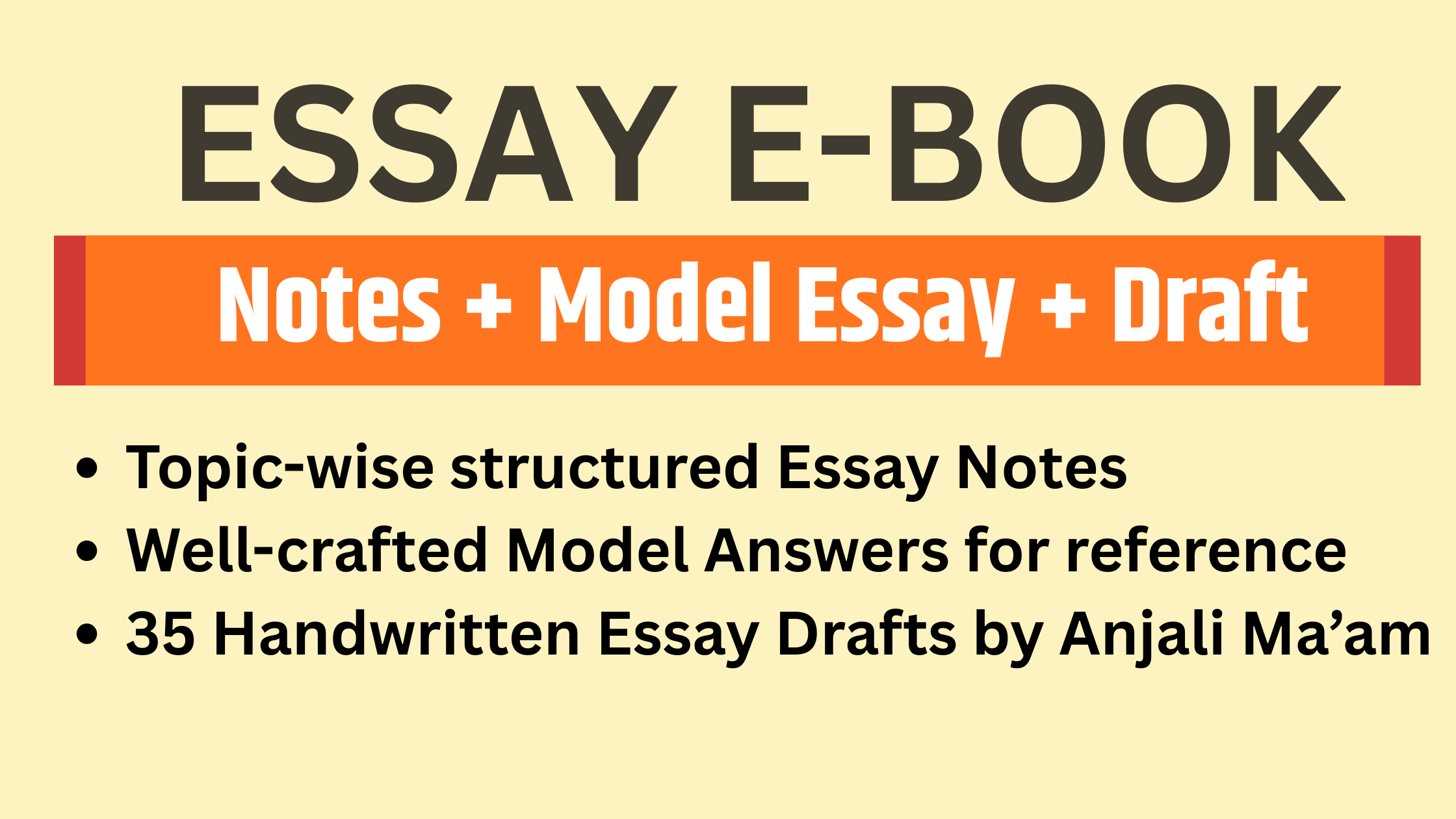 Essay Notes