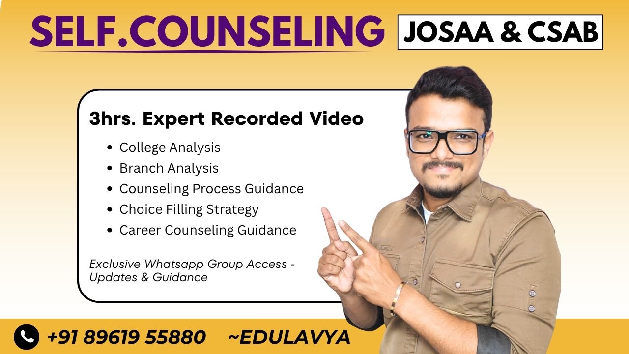 JOSAA & CSAB - Self.Counseling