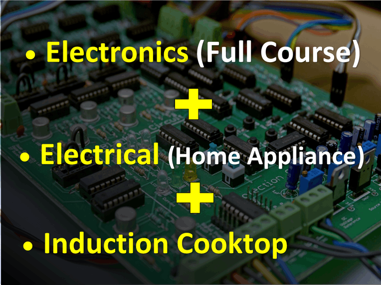 Electronics + Home Appliance Repair + Induction repair