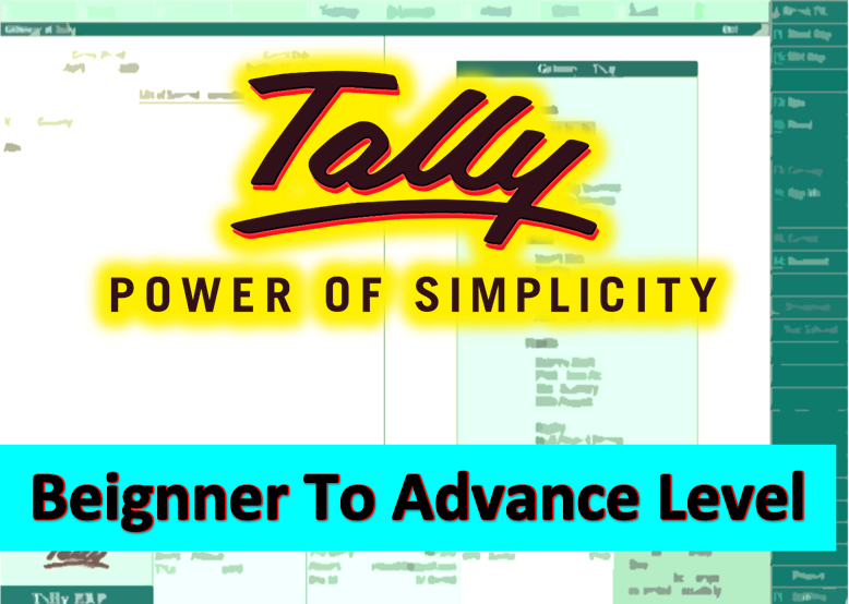 Advance Tally ERP (Advance Accounting) एकाउंटिंग in Hindi