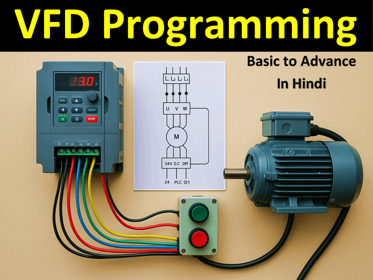 VFD (Variable Frequency Drives) Programming in Hindi