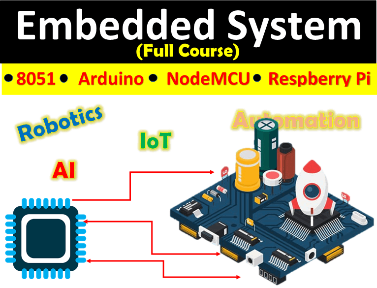 Embedded System | IoT | Automation | Robotics (एंबेडेड सिस्टम रोबोटिक्स)