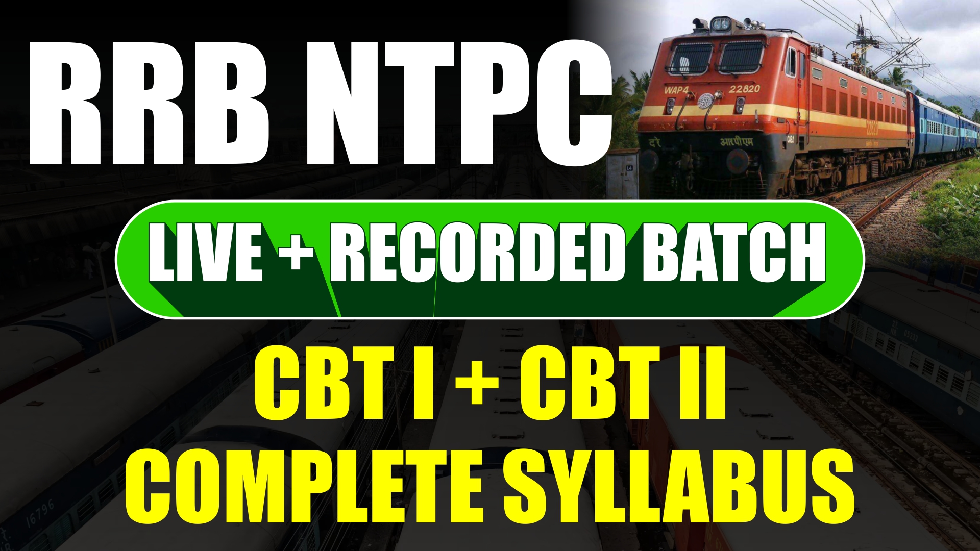 RRB NTPC Batch