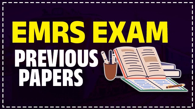 EMRS EXAM  PREVIOUS PAPERS 