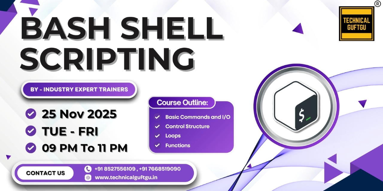 BASH SHELL SCRIPTING 25 Nov 2025