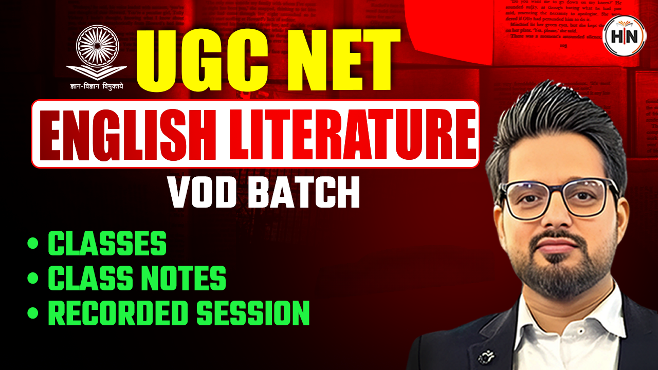 UGC NET  ENGLISH LITERATURE BATCH 