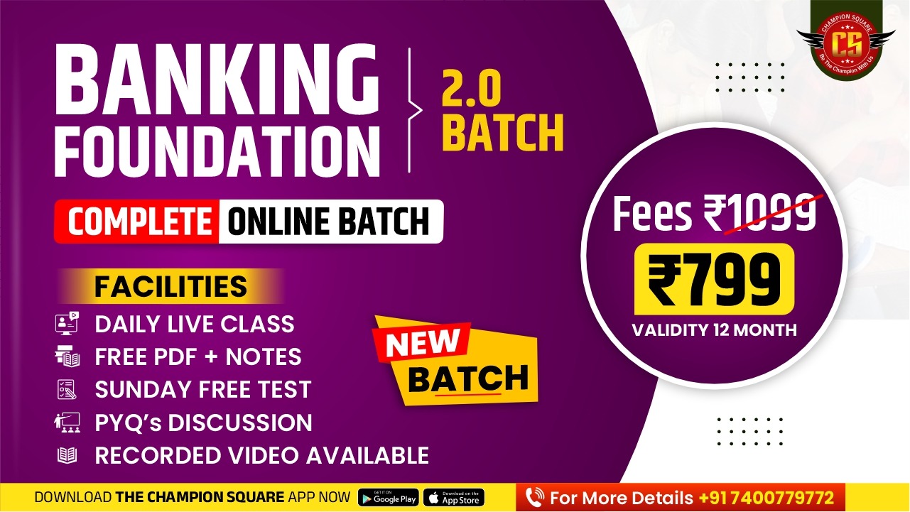 Banking Foundation (2.0 Batch)