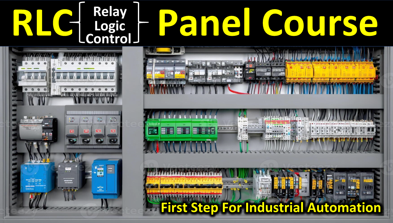 RLC Panel (Relay Logic Control) Electrical Industrial Automation