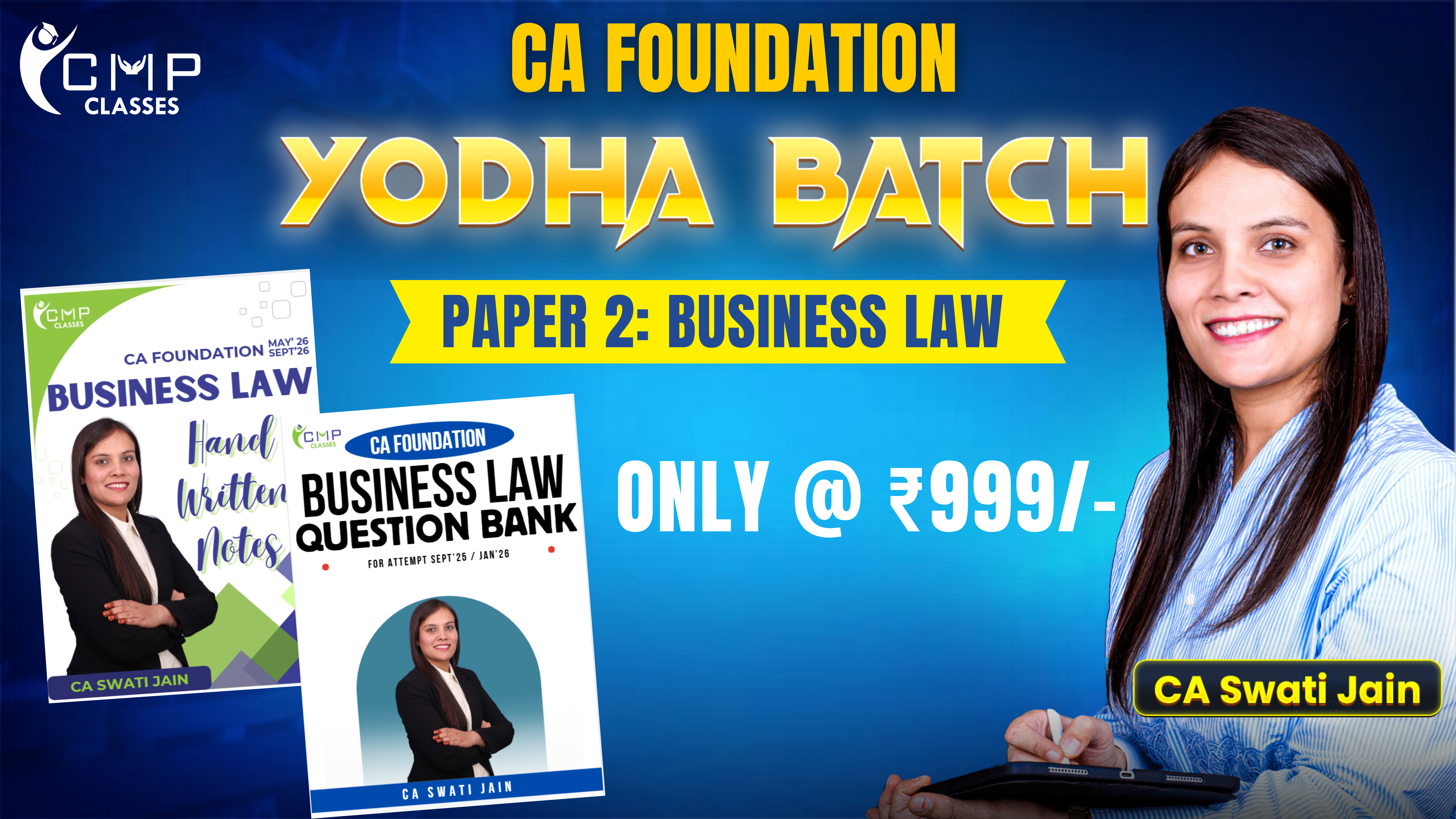 CA Foundation Yodha Batch Business Laws