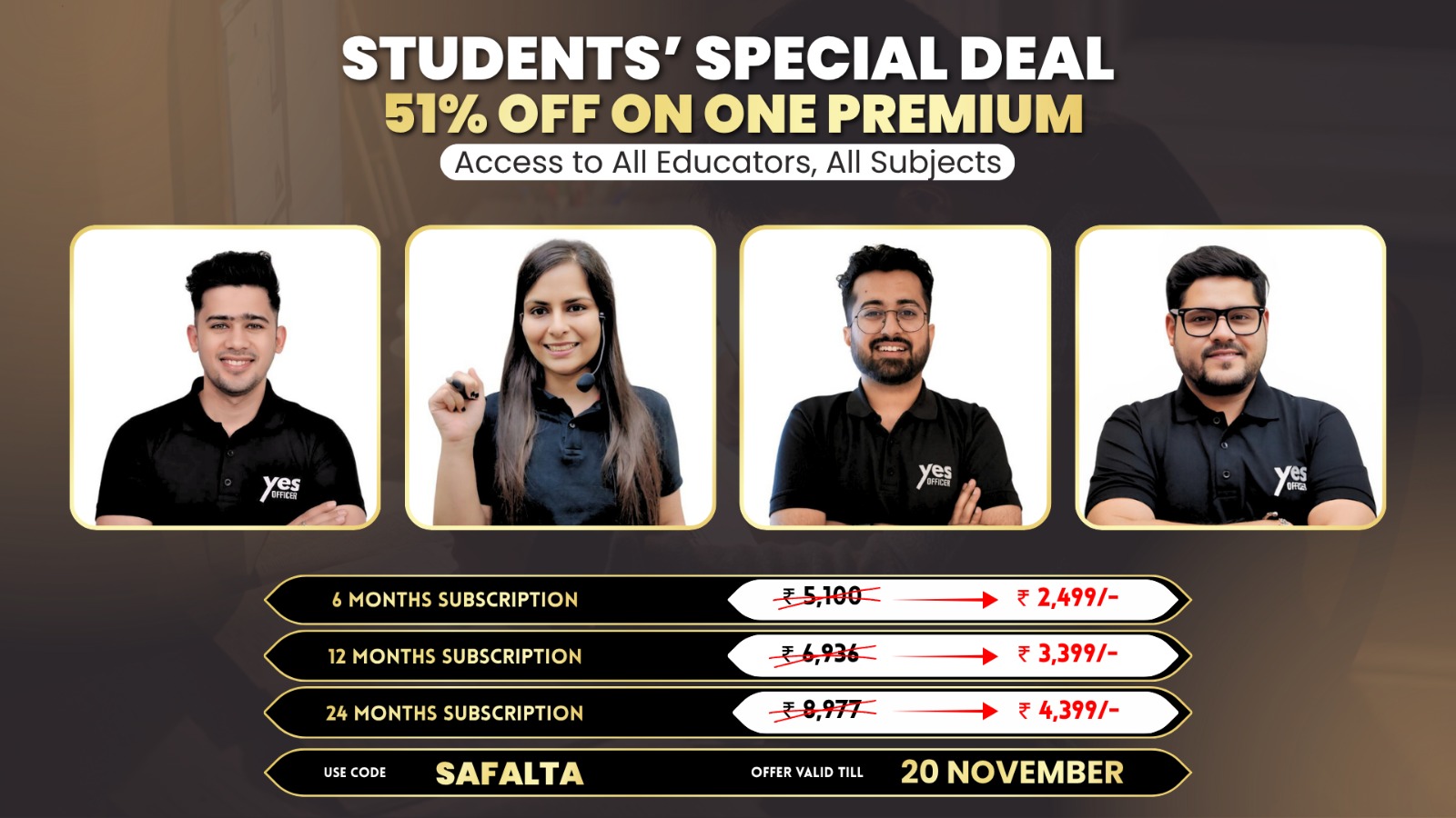 One Premium Subscription (All Teachers, All Subjects)