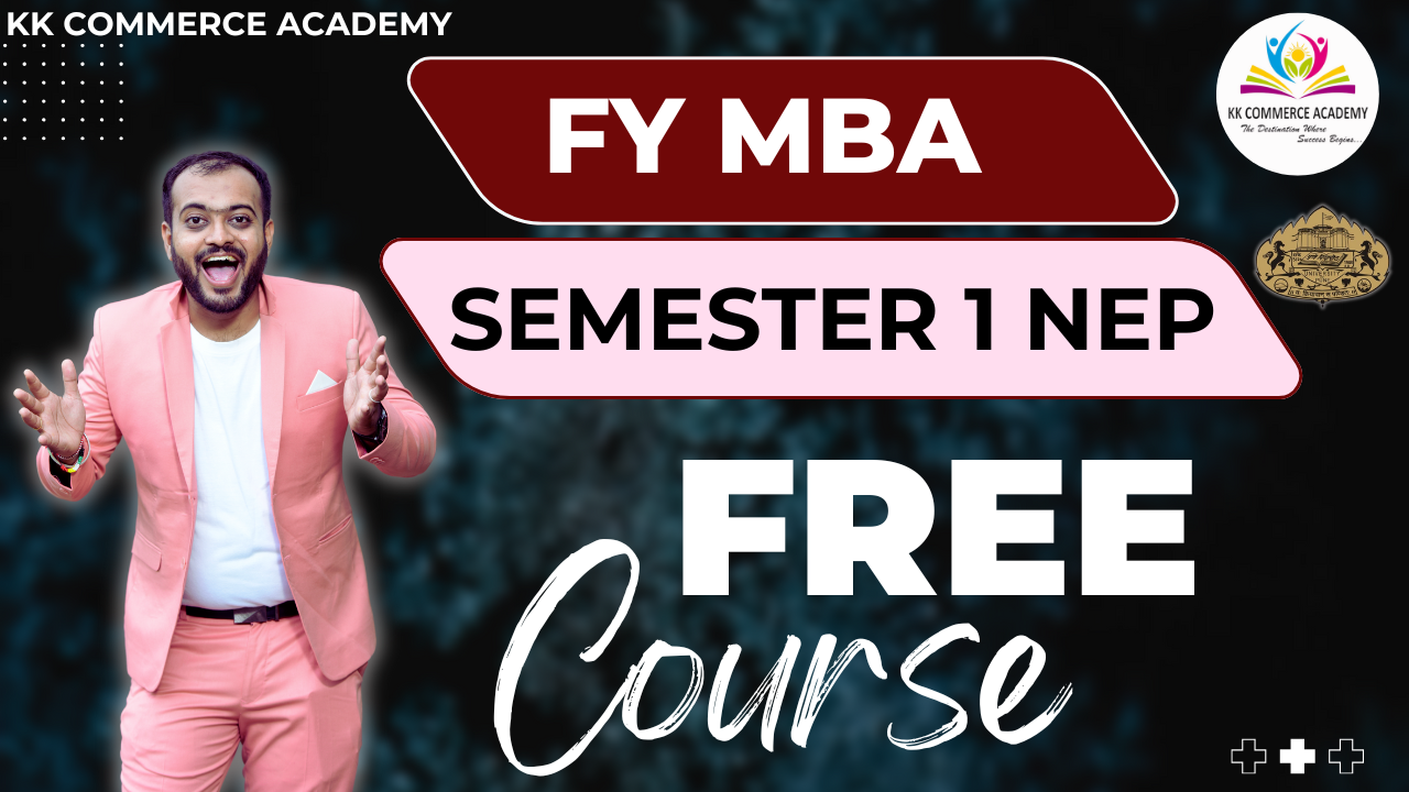 FY MBA Semester 1 Free Course
