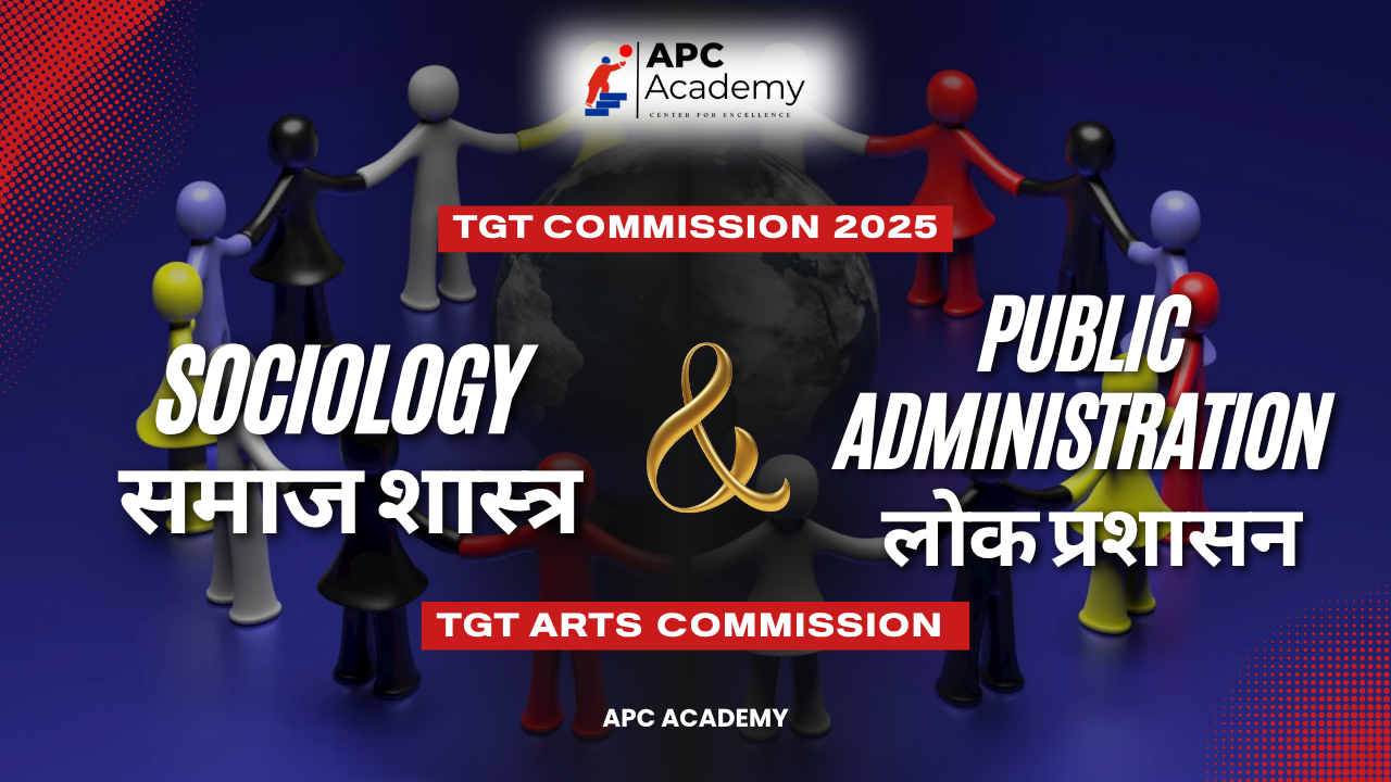 (503) SOCIOLOGY || PUBLIC ADMINISTRATION || TGT ARTS COMMISSION