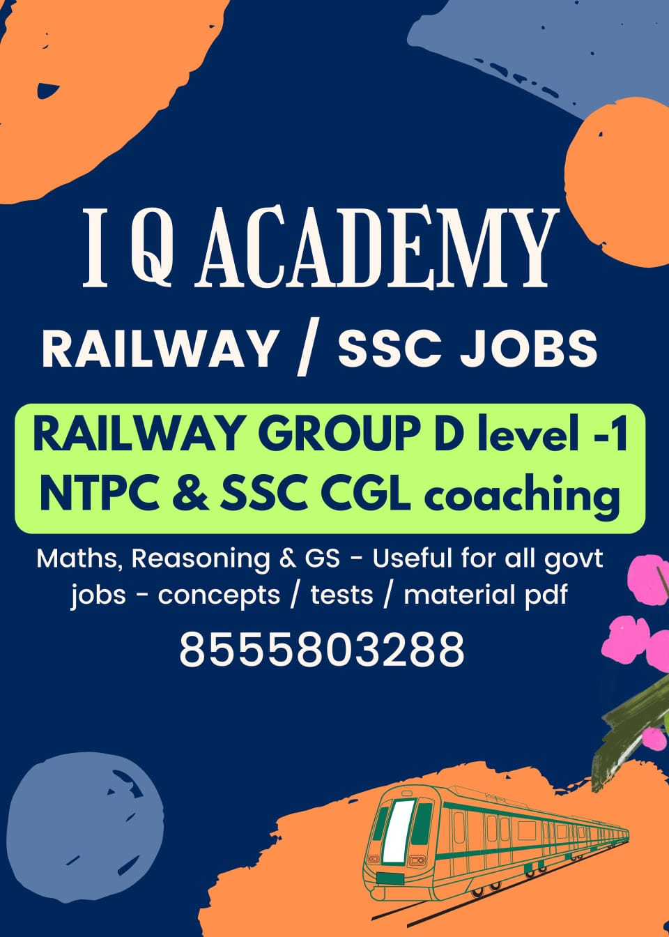 RAILWAY AND SSC JOBS LONG TERM COACHING