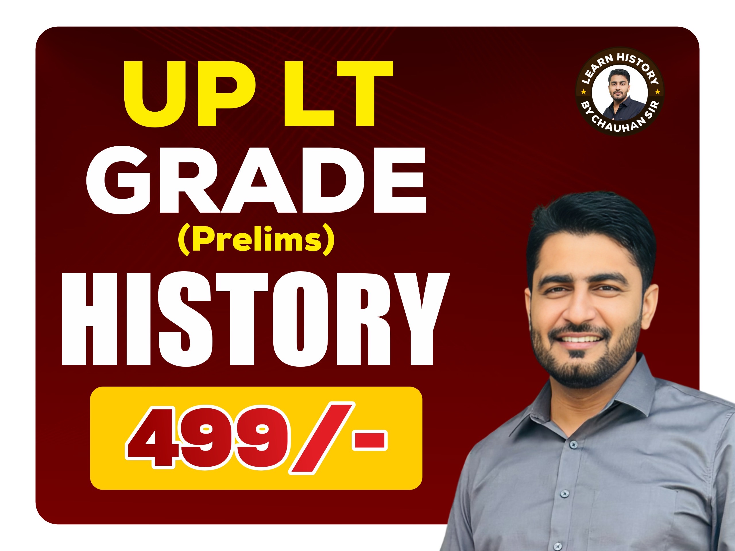 UP LT GRADE Only History Prelims Batch 