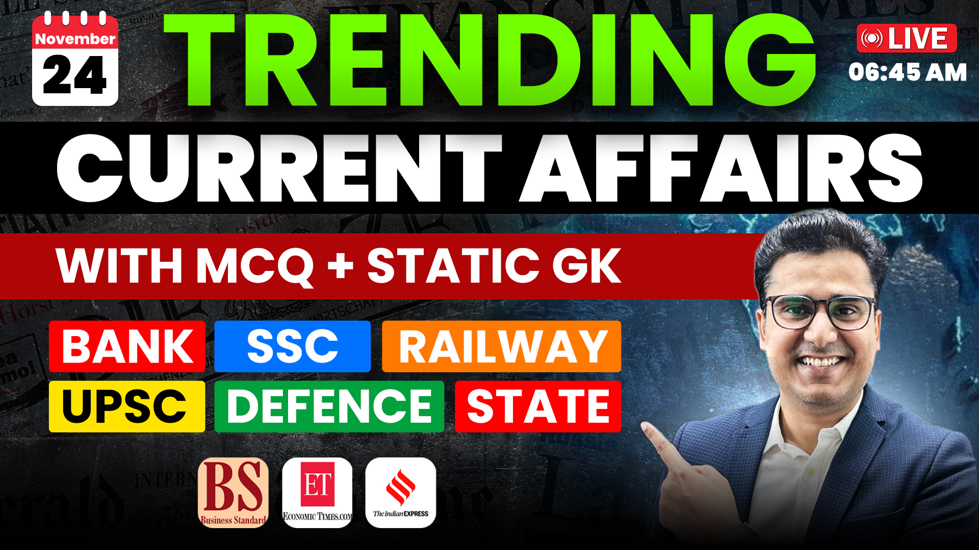 Current Affairs Today | Daily Current Affairs | Trending Current Affairs | Current Affairs By Vivek Sir