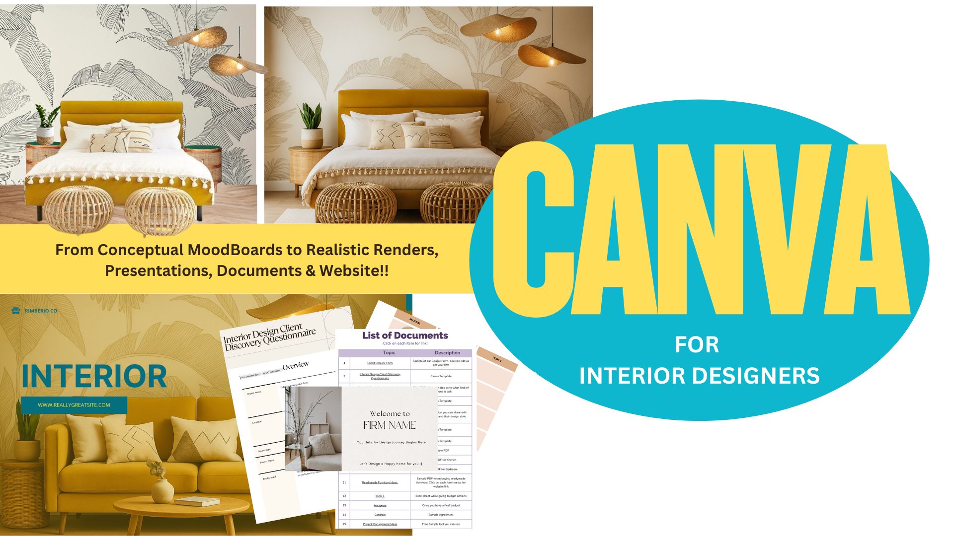 Canva for Interior Designers