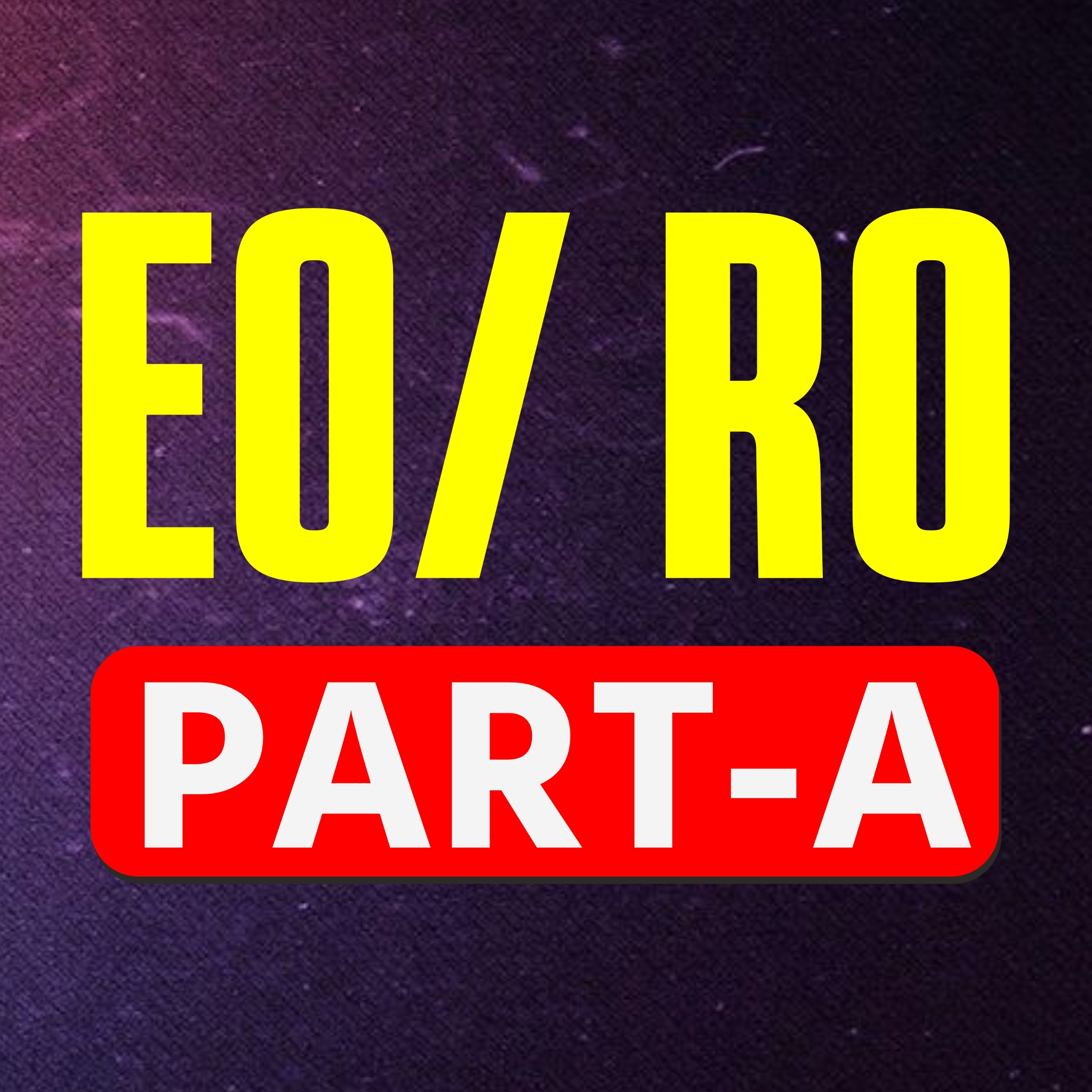 EO RO Part- A