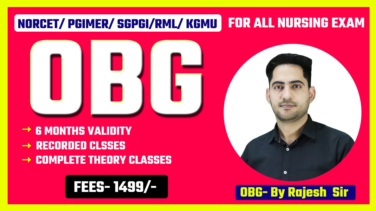 OBG FULL COURSE BY RAJESH SIR 