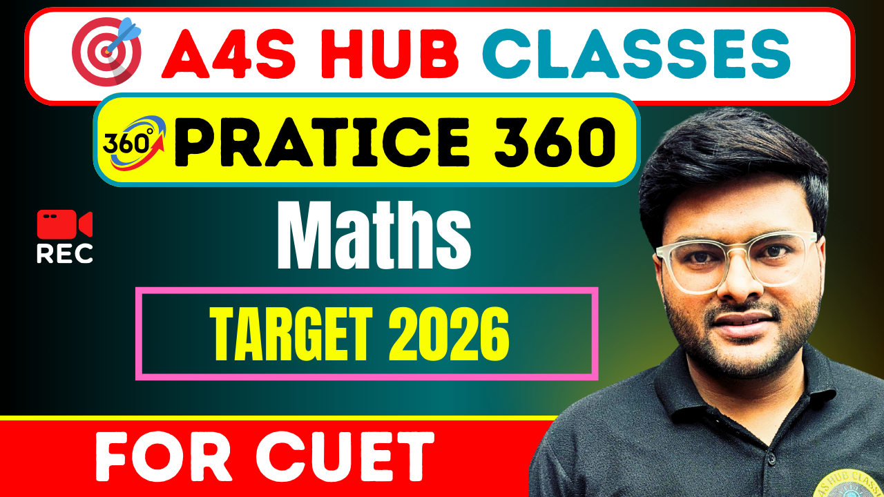 CUET Maths Batch (Target 2026)