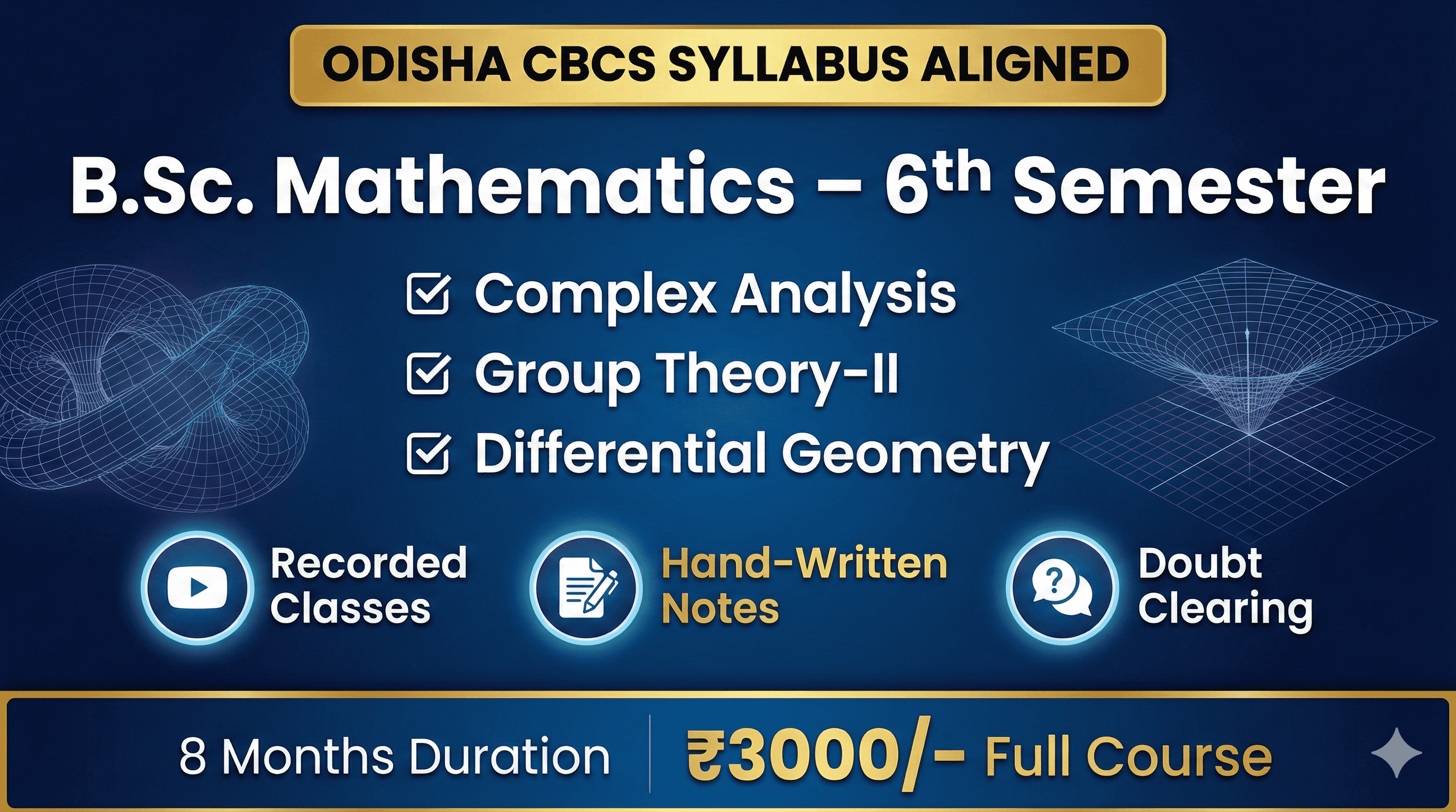 B.SC 6TH SEM-2023-26 