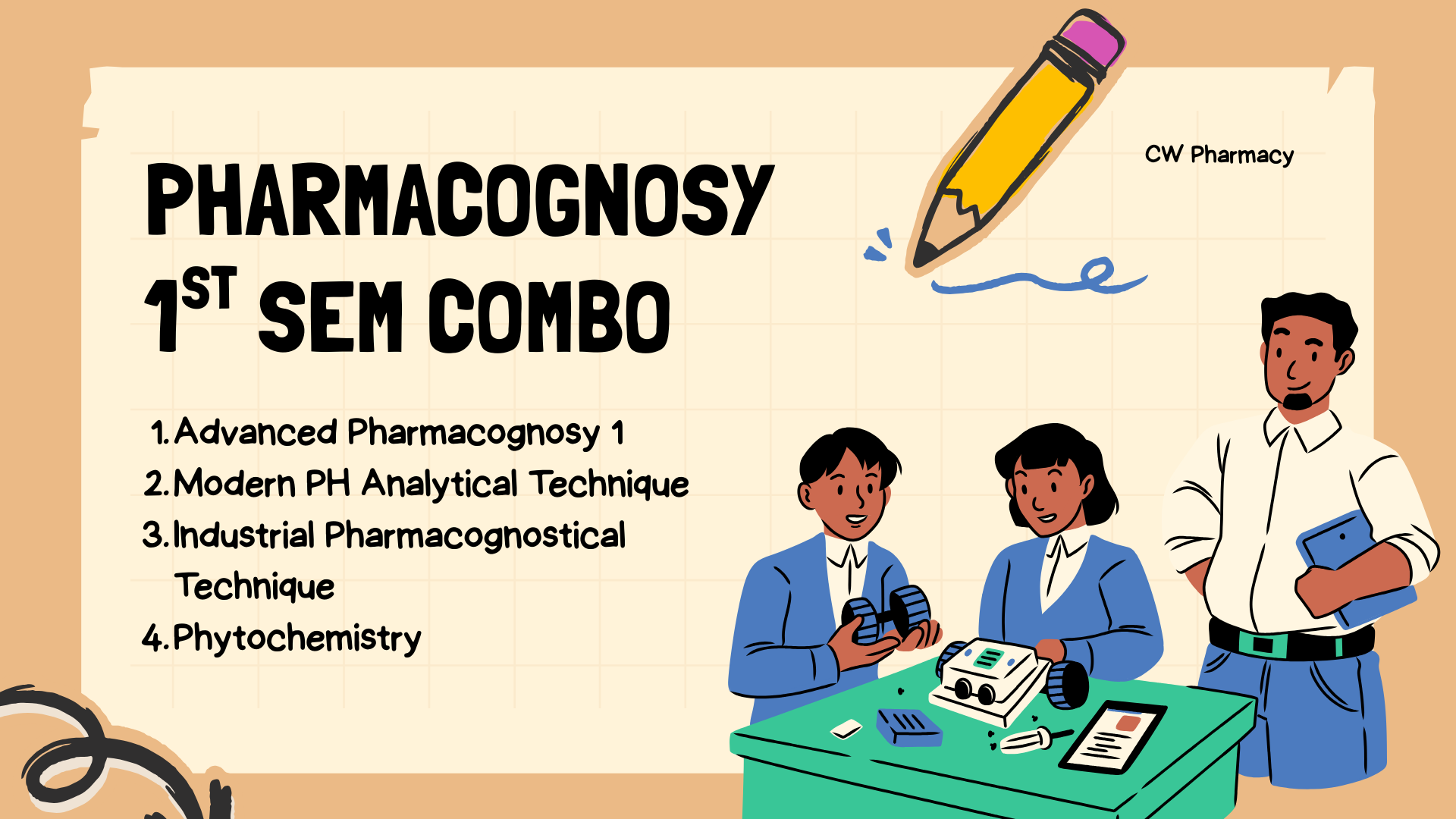 Pharmacognosy 1st Sem Combo