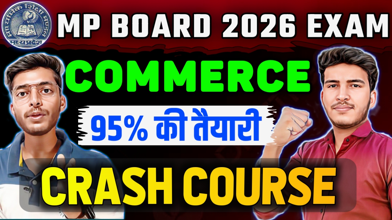 12th Commerce (English Medium) : IMP Questions , Objectives , Notes , videos