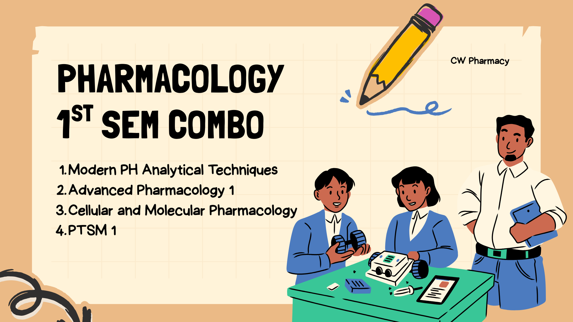Pharmacology 1st Sem Combo