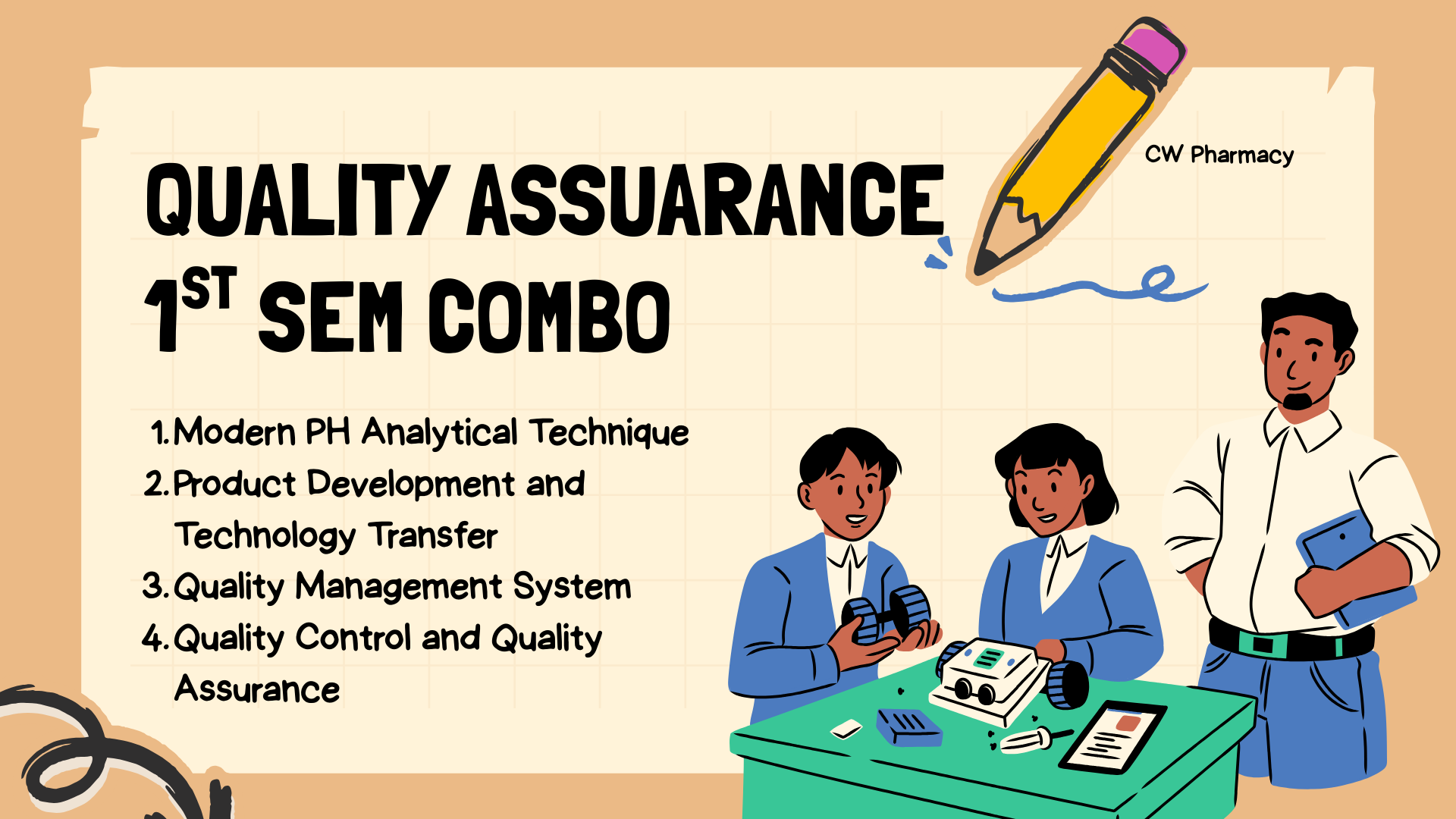 Quality Assurance 1st Sem Combo