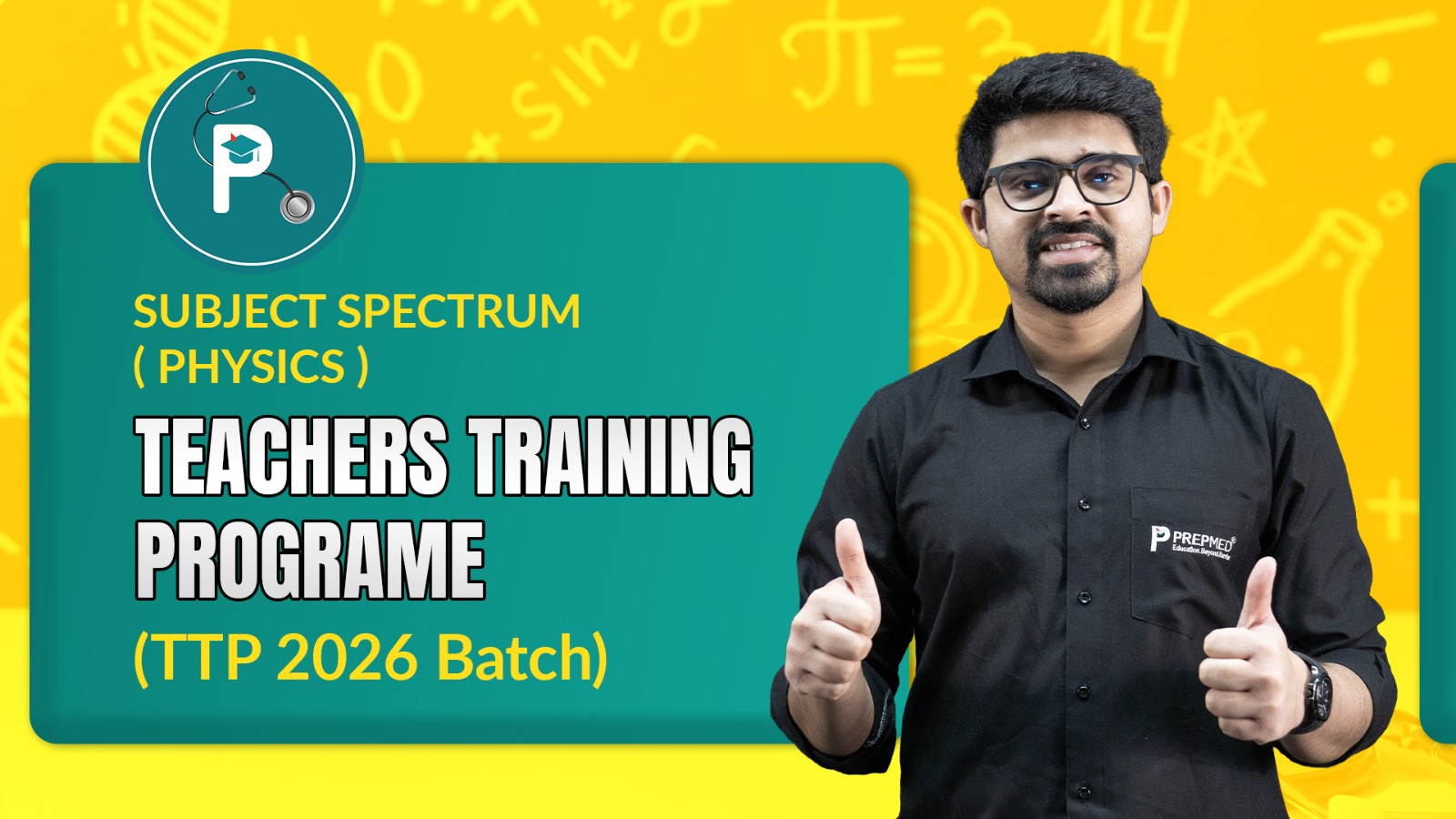 Teachers Training Program - Subject Spectrum Physics