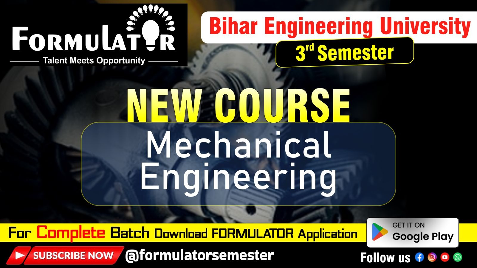 3rd Sem Mechanical Engineering Complete Course