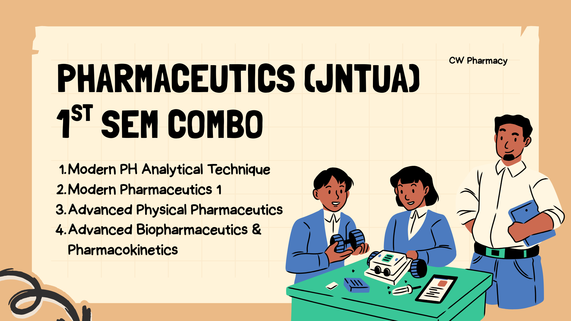 Pharmaceutics (JNTUA) 1st Sem Combo