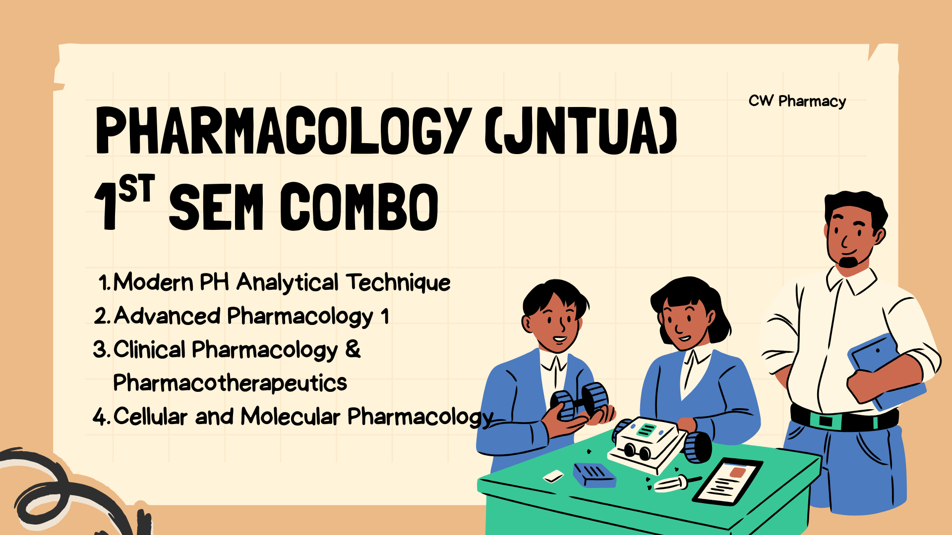 Pharmacology (JNTUA) 1st Sem Combo