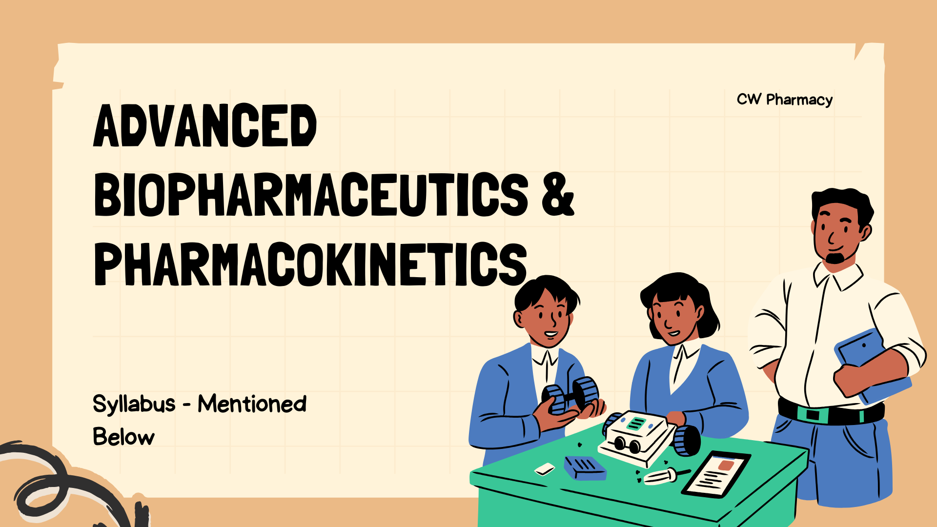 Advanced Biopharmaceutics & Pharmacokinetics