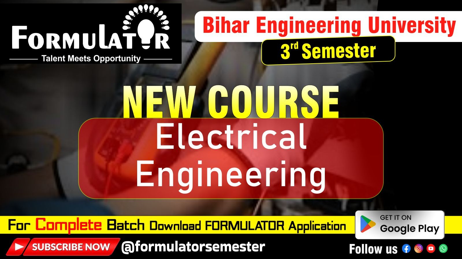 3rd Sem Electrical Engineering Complete Course